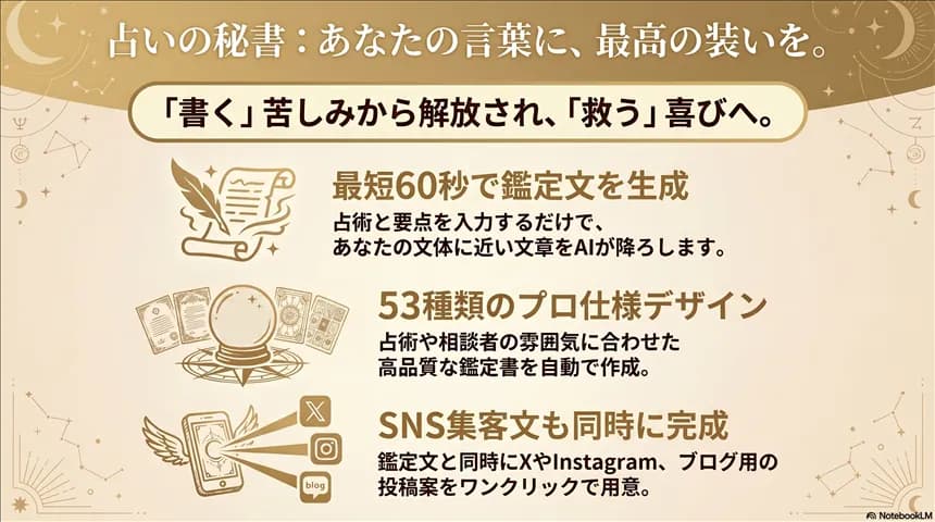 占いの秘書の使い方 ― 最初の6ステップ